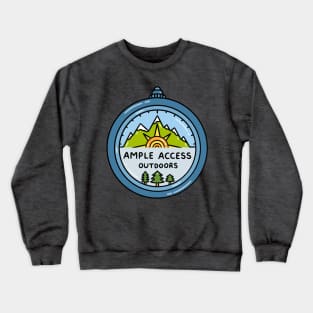 Ample Access Outdoors Lake Water Crewneck Sweatshirt